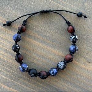 Natural - Matte - Gemstone - Tigers Eye bracelet